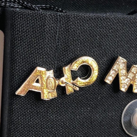 New Authentic Crystal Chanel Letter Earrings ✨🌟 - Picture 3 of 5